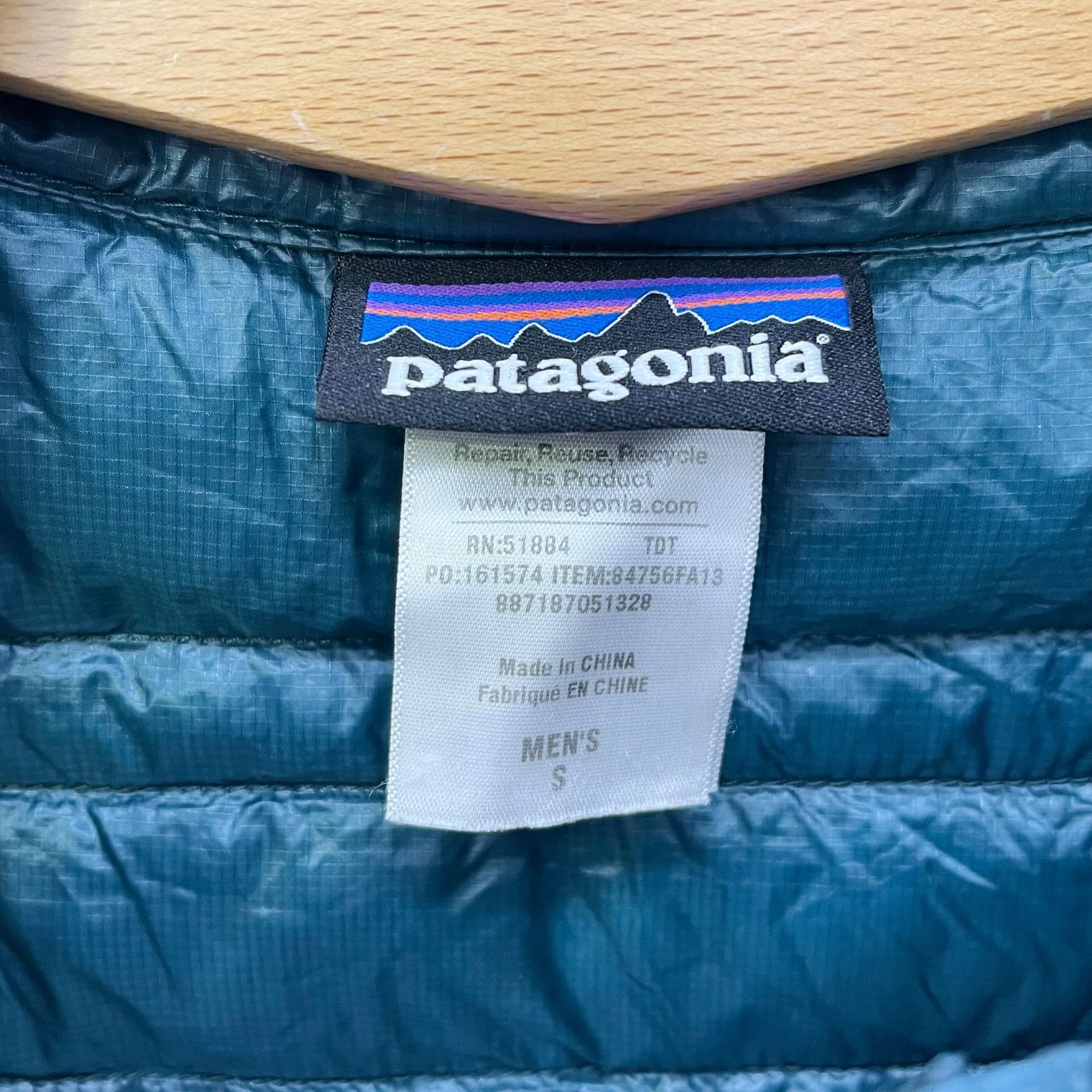 patagonia パタゴニア ウルトラ ライト ダウン ジャケット Sサイズ