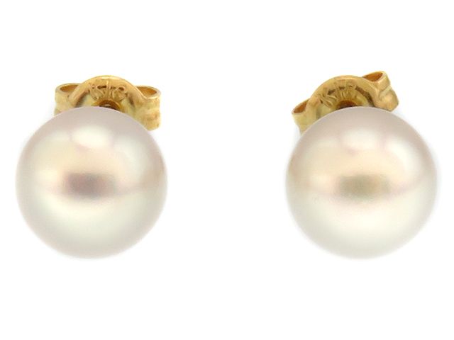 JEWELRY　ジュエリー　ピアス　パール　K18イエローゴールド　約1.7g【中古】【207】2120500311470