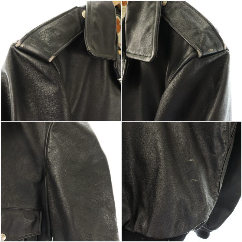 ハーレーダビッドソン HARLEY DAVIDSON ライダース ジャケット ジップ