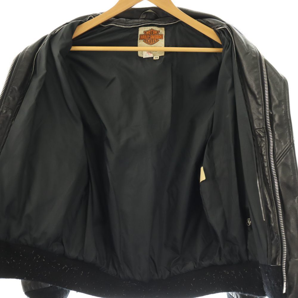 ハーレーダビッドソン HARLEY DAVIDSON ライダース ジャケット ジップ