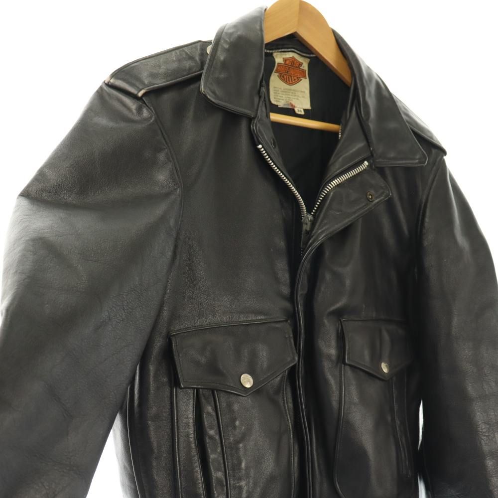 ハーレーダビッドソン HARLEY DAVIDSON ライダース ジャケット ジップ