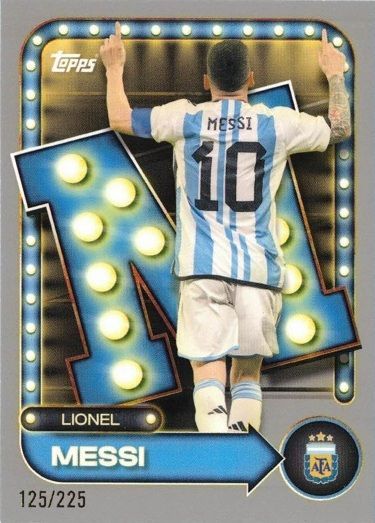 2026 Argentina Lionel Messi/リオネル・メッシ 125/225 NAME IN LIGHTS Collector Tin