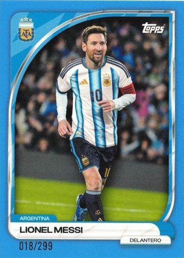 2026 Argentina Lionel Messi/リオネル・メッシ 018/299 FIRST TEAM Collector Tin