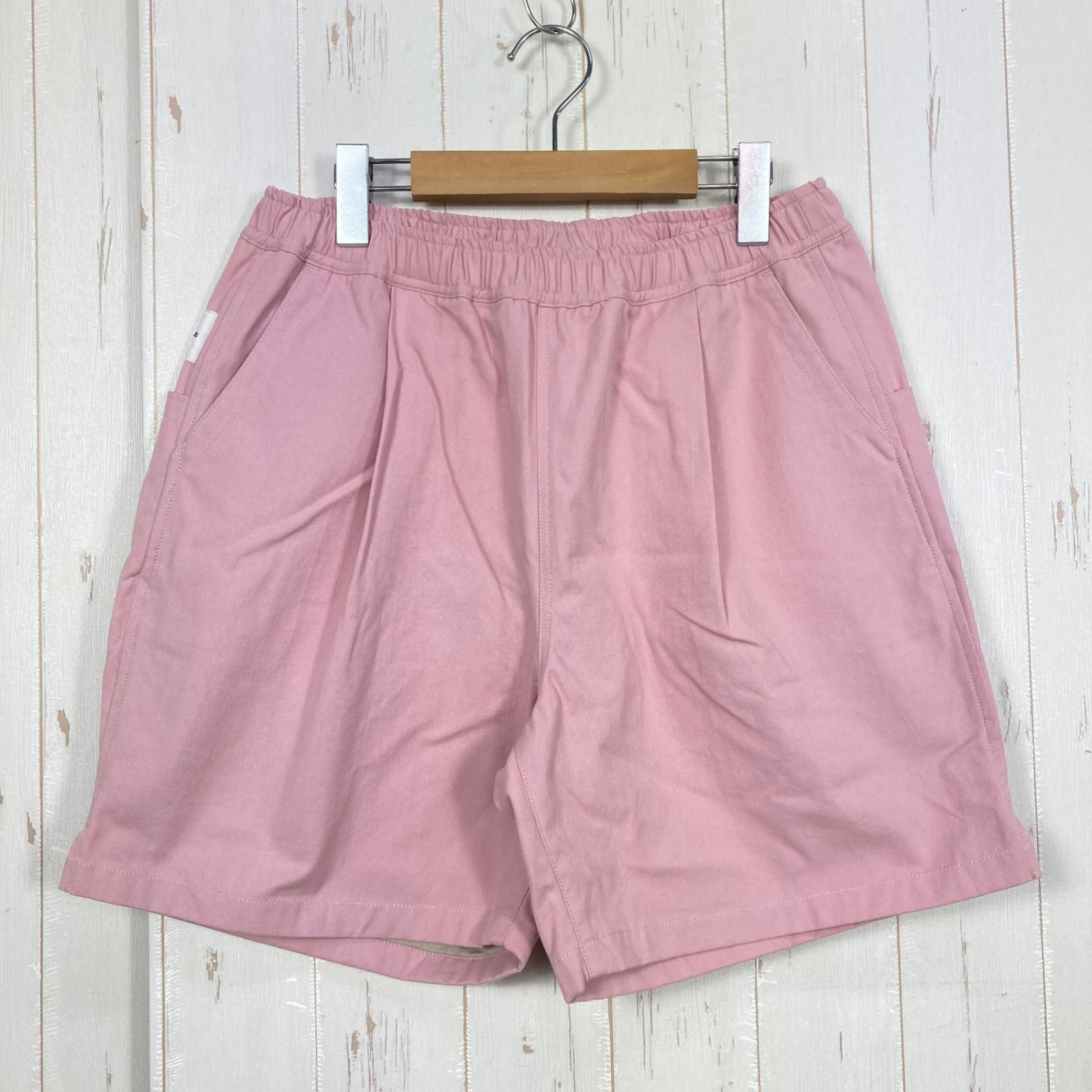 ✉️Unisex 3 ピンク系 迷迭香 ( マンネンロウ ) キャンバス ショーツ Canvas Shorts MPT-SUP-1 PNK z00058305 PNK コットン ショーツ ショートパンツ ボトムス ウェア