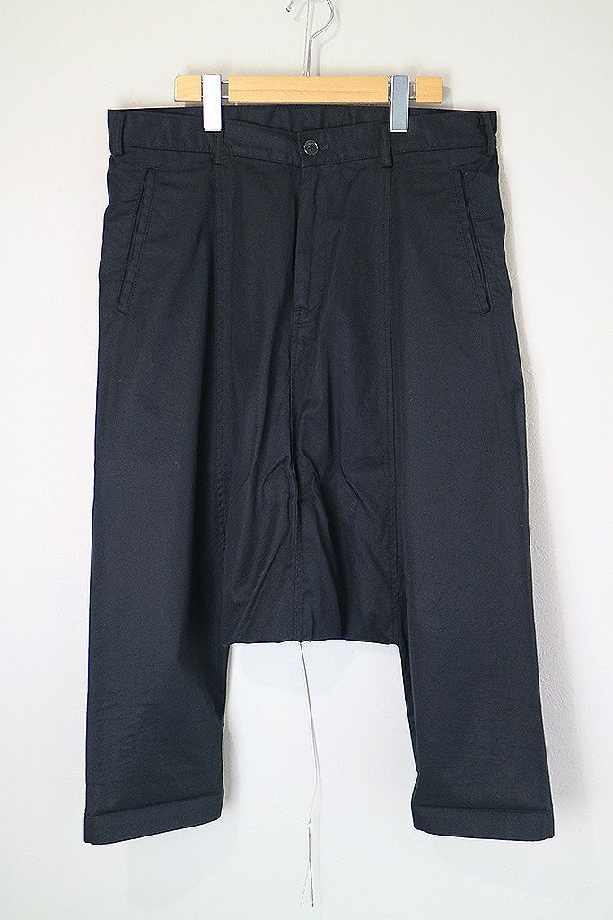 BLACK COMME des GARCONS サルエルパンツ コムデギャルソン ブラック L