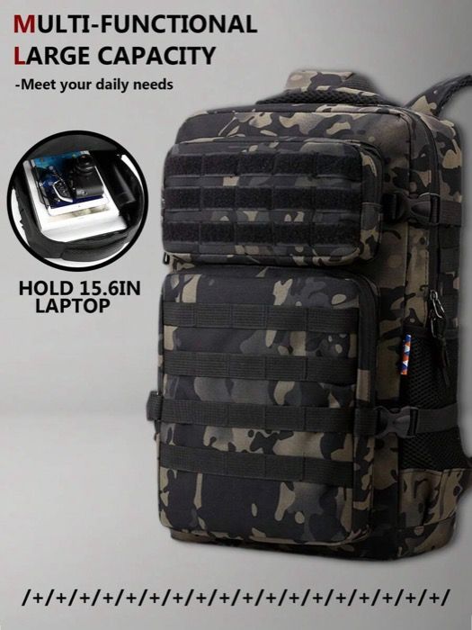 バッグ メンズ バックパック 15.6インチのビジネスラップトップを収納可能な多機能ナイロンバックパック。多ポケット設計で軽量。大容量のトラベルバッグ。通勤や通学、ビジネス、旅行、ハイキング、プレゼントにも最適。学