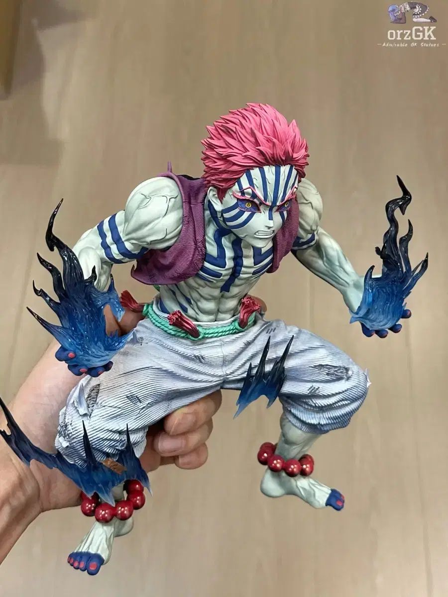 未開封 Ice studio 猗窩座 鬼滅の刃 レジン フィギュア 白晩