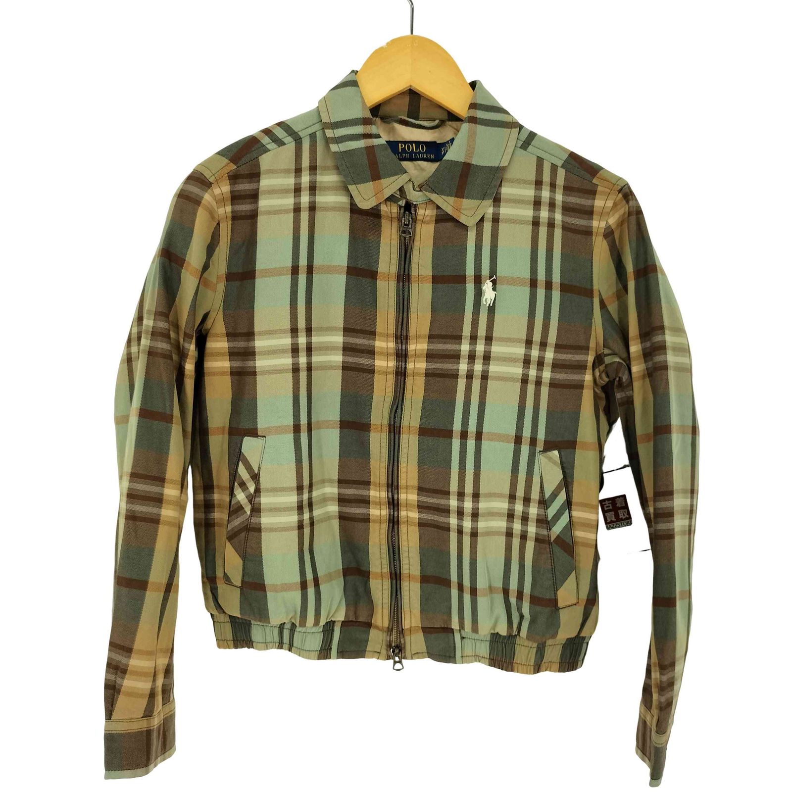 ポロラルフローレン POLO RALPH LAUREN チェックスイングトップ レディース import：XS