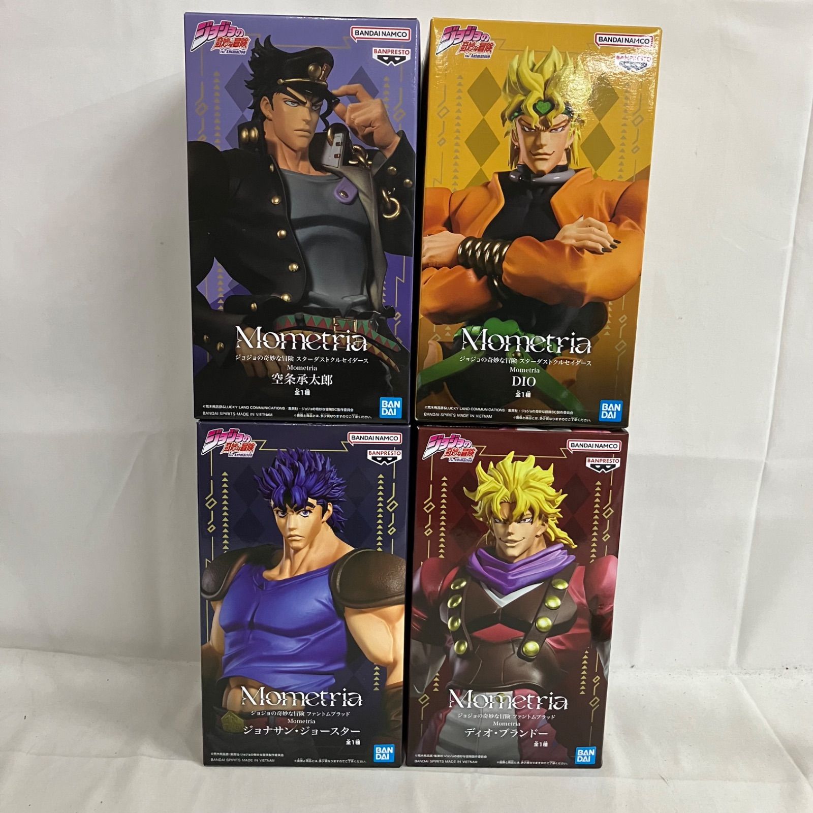 未開封 ジョジョの奇妙な冒険 Mometria 空条承太郎 DIO ディオ 