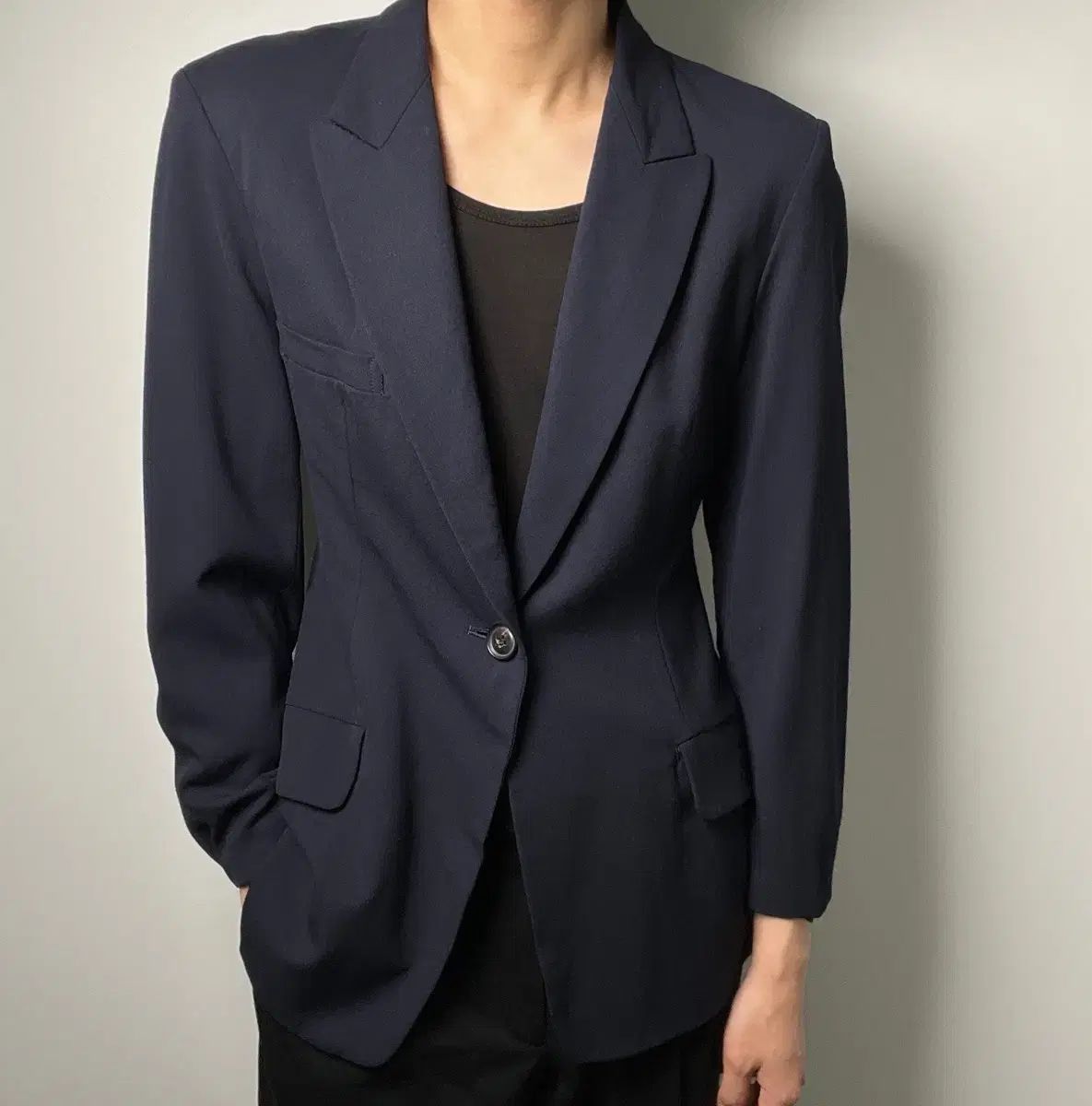 90's Y's YOHJI YAMAMOTO ヨウジヤマモト ヴィンテージ ネイビー ブレーザー