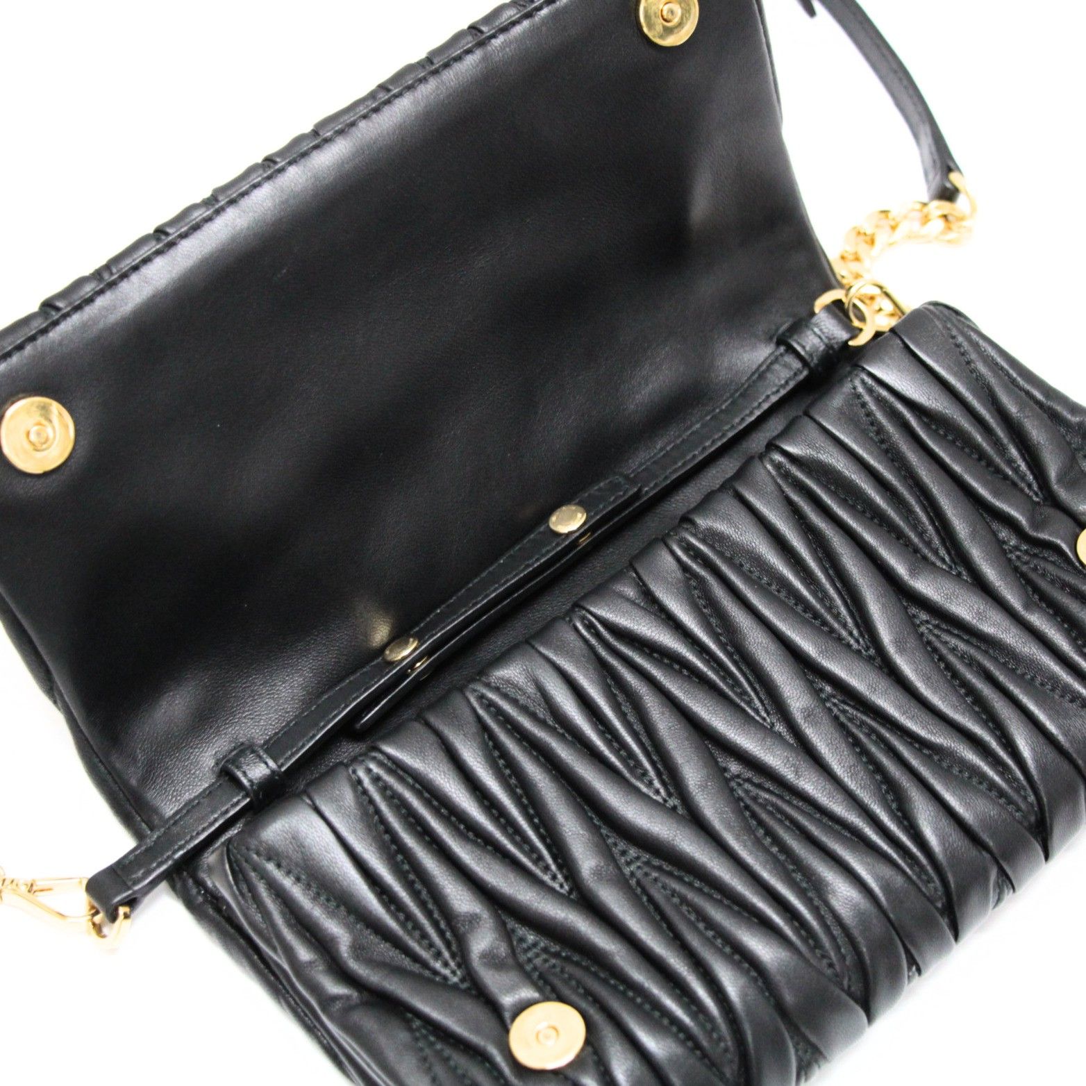ミュウミュウ miu miu マテラッセ 2WAYショルダーバッグ クラッチ 