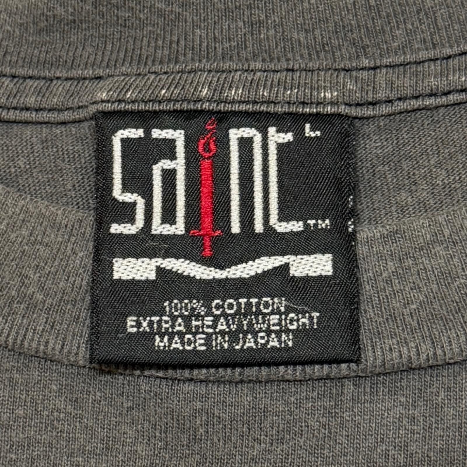 参考上代28600円 SAINT MICHAEL 22AW TEE/ HEART ハート ロゴTシャツ 