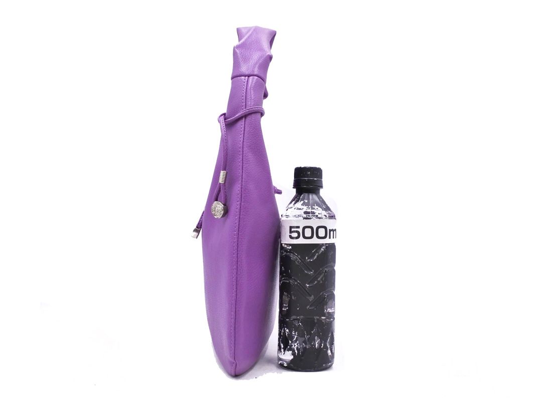 Folli Follie フォリフォリ レザー ワンハンドル ハンド バッグ 紫 Folli Follie フォリフォリ レザー ワンハンドル ハンド バッグ 紫