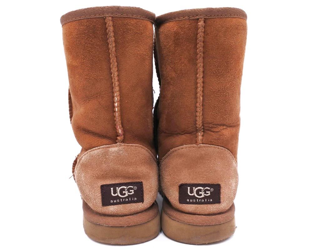 UGG Australia アグ オーストラリア ショート ムートン ブーツ size23