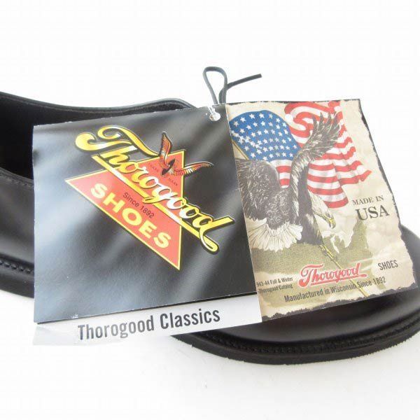 新品 USA製 Thorogood ソログッド USPS プレーントゥ ポストマン