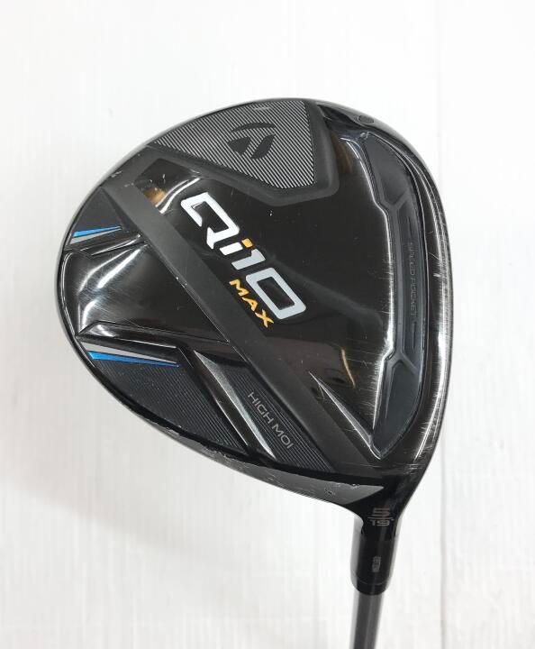 テーラーメイド　Qi10 MAX レディス　19度　ELDIO TM40　Aフレックス　フェアウェイウッド　中古【最短即日発送】