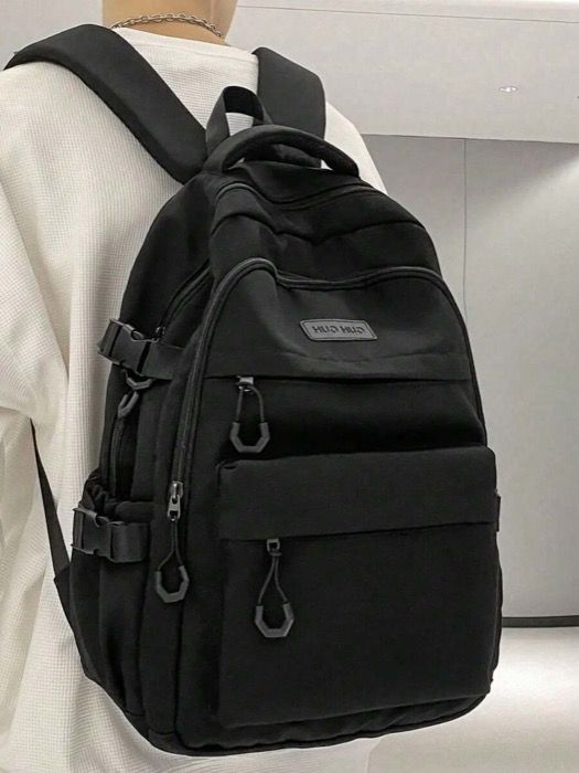 バッグ メンズ バックパック 新しいマルチレイヤーデザインのバックパック、ミニマリストで多用途、大容量のキャンパススタイルのバックパック、学校、旅行、ブックバッグ、学校・大学への入学準備用バッグに適しています