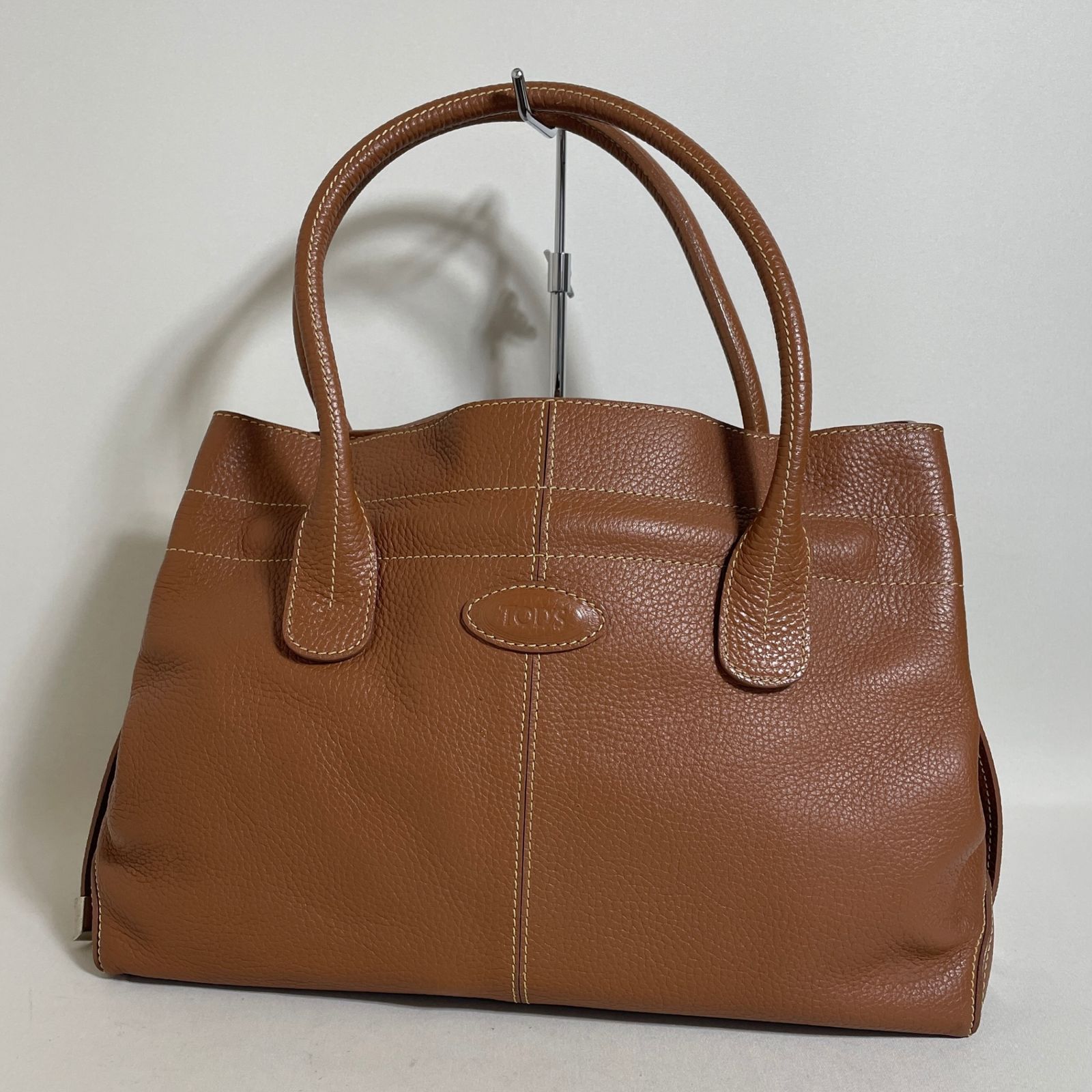 2604-174｜美品｜トッズ ハンドバッグ レザー ブラウン - メルカリ