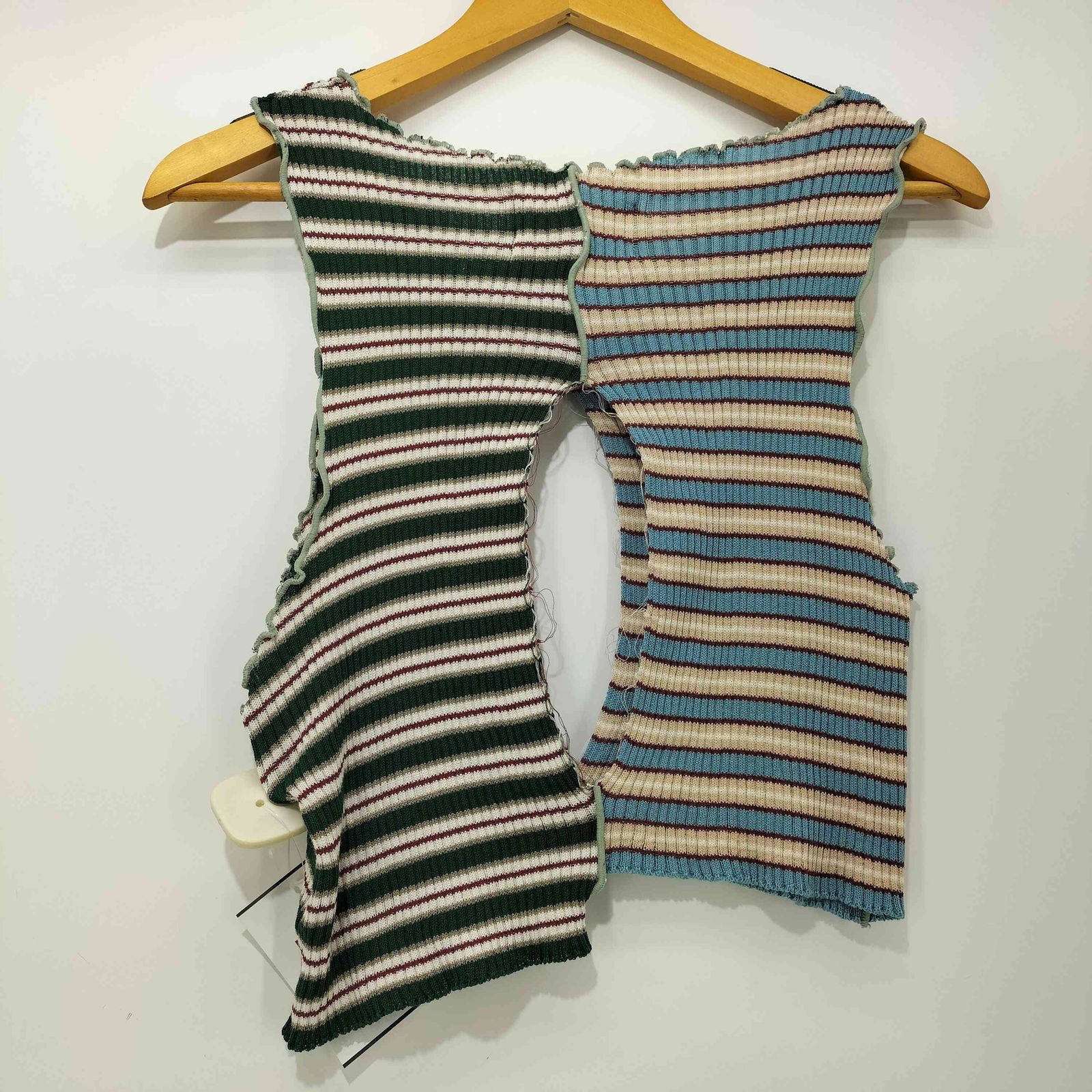 コトハヨコザワ kotohayokozawa DOCKING KNIT TANK ドッキング ニット