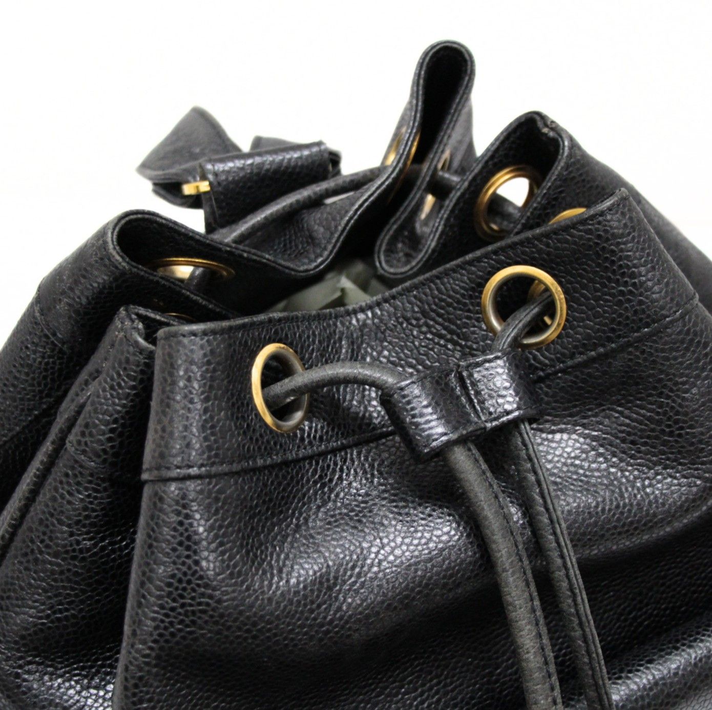CHANEL シャネル ヴィンテージ 巾着 バックパック リュックサック 