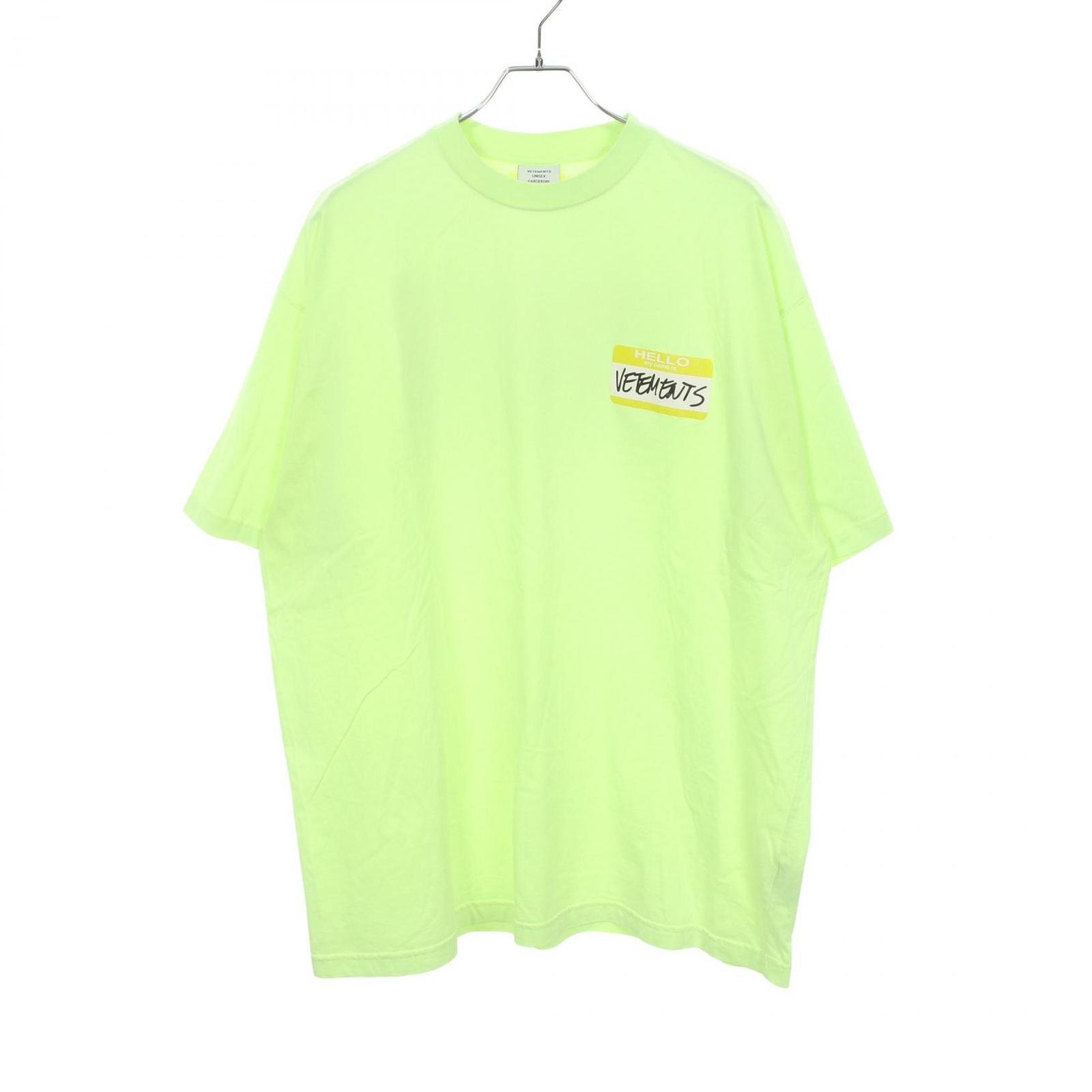 VETEMENTS ヴェトモン Name Badge 半袖Tシャツ