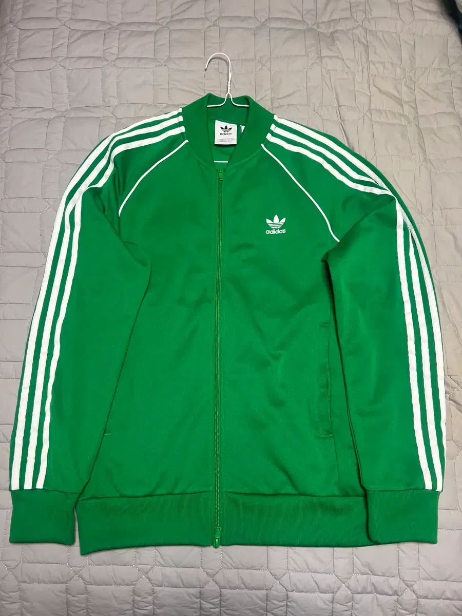 2XL アディダス オリジナル スーパースター トラックジャージ (グリーン)