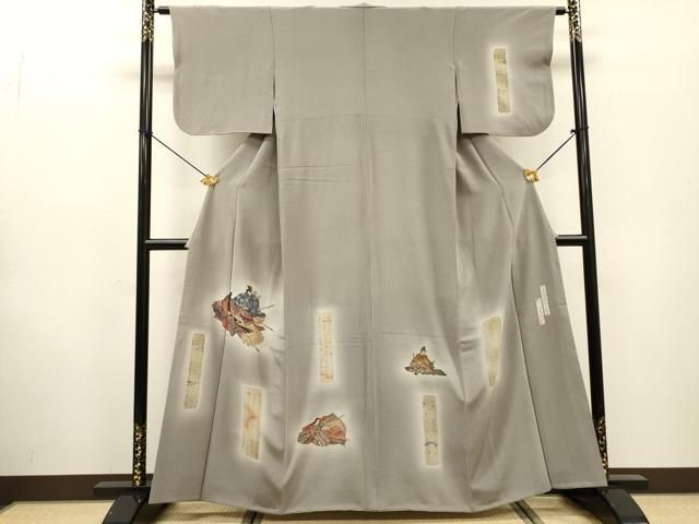 平和屋着物▽友禅師・京の名工・伝統工芸士・樽本伊勢蔵 訪問着 手描き