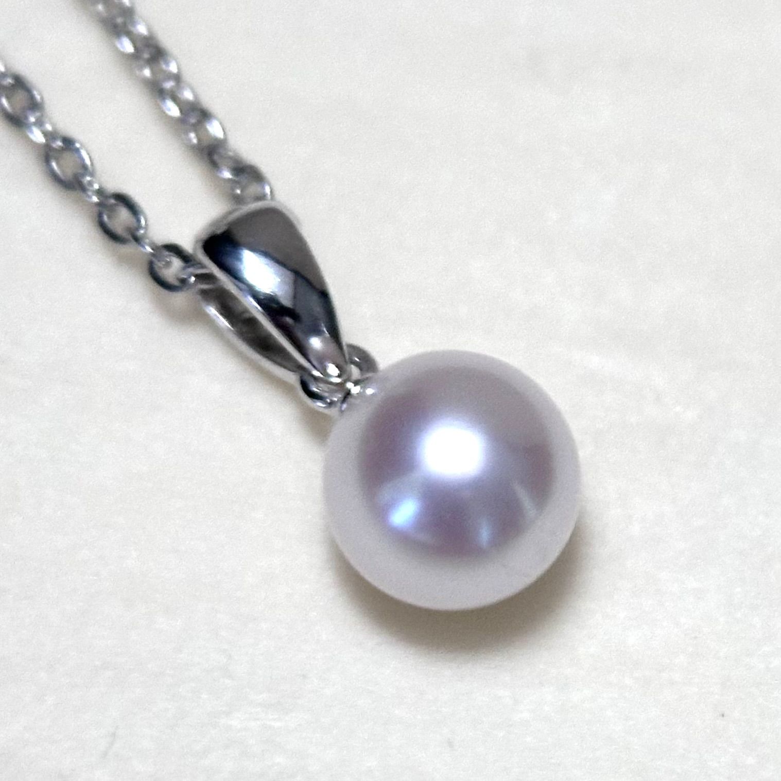 極美品✨MIKIMOTO あこや真珠 パール ネックレス 純正チェーン - メルカリ