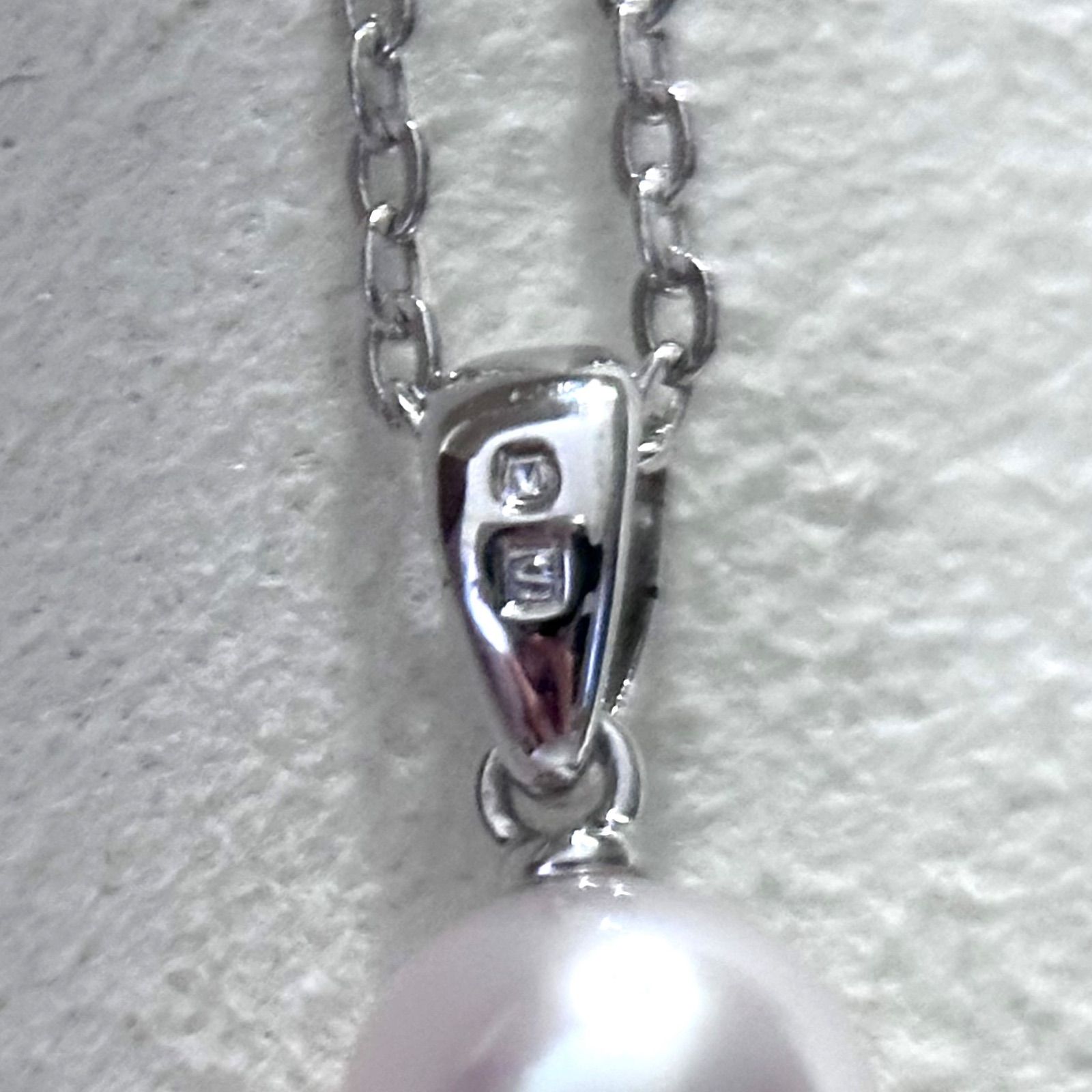 極美品✨MIKIMOTO あこや真珠 パール ネックレス 純正チェーン - メルカリ