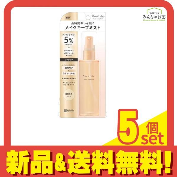 モイストラボ メイクキープミスト ツヤタイプ 85mL 5個セット まとめ売り