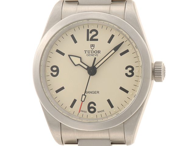 TUDOR チュードル ウォッチ レンジャー36 時計 79930 腕時計 ステンレススチール ベージュ メンズ【432】2143200670685