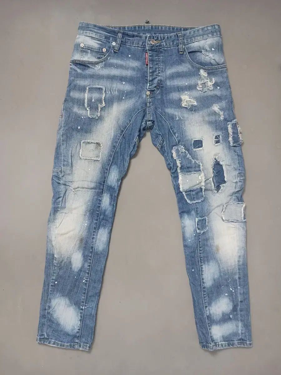 32 DSQUARED2 マルチ ディースクエアード2 バイカーデニム デニム