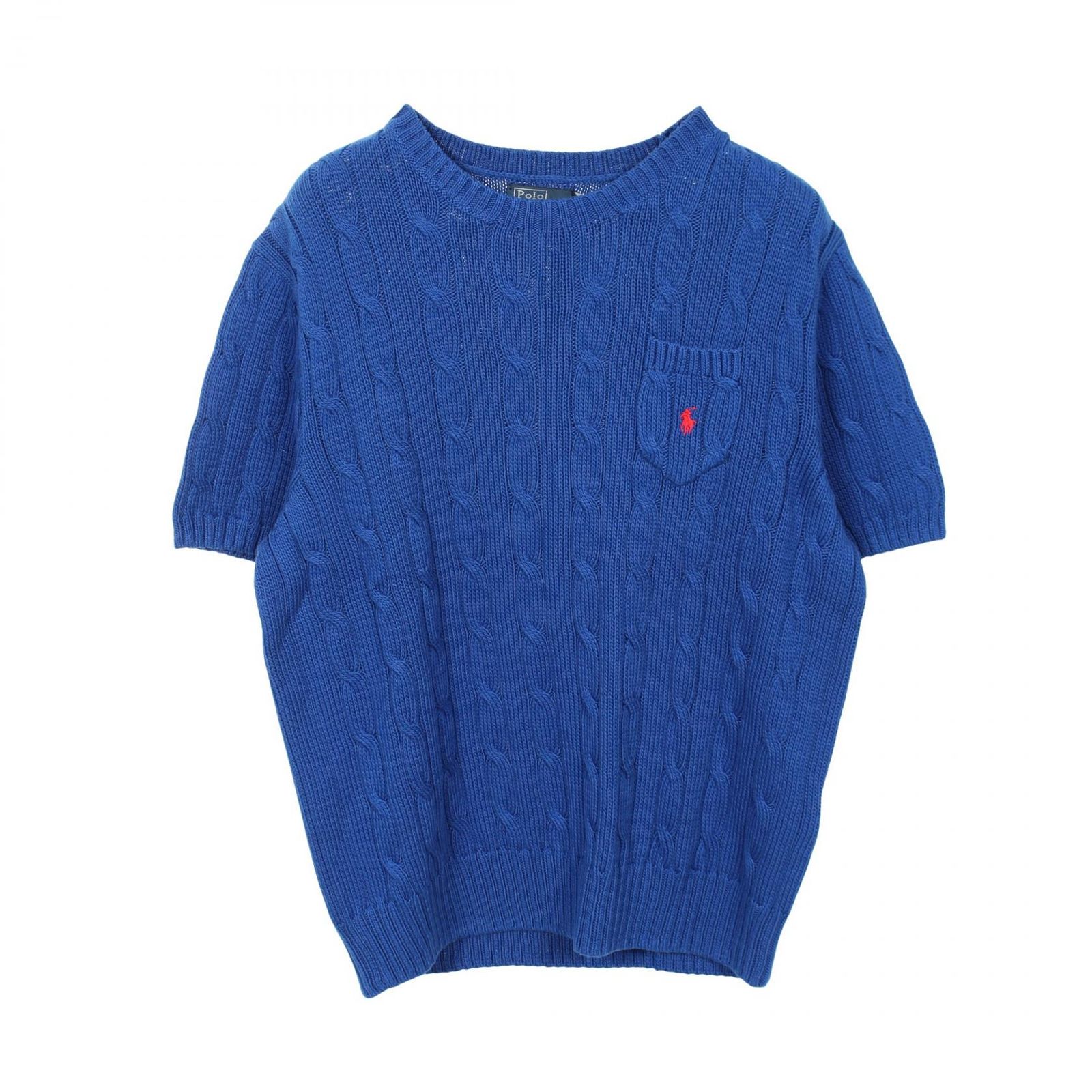 POLO RALPH LAUREN ポロ・ラルフローレン 半袖 ケーブル ニット