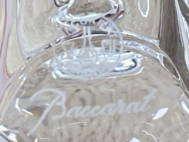 BACCARAT バカラ 伊藤園コラボ お茶犬 クリスタルガラス 置物 箱付き