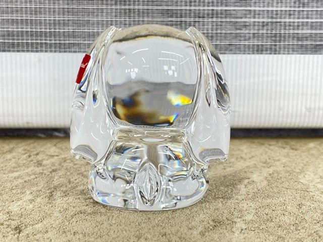 BACCARAT バカラ 伊藤園コラボ お茶犬 クリスタルガラス 置物 箱付き