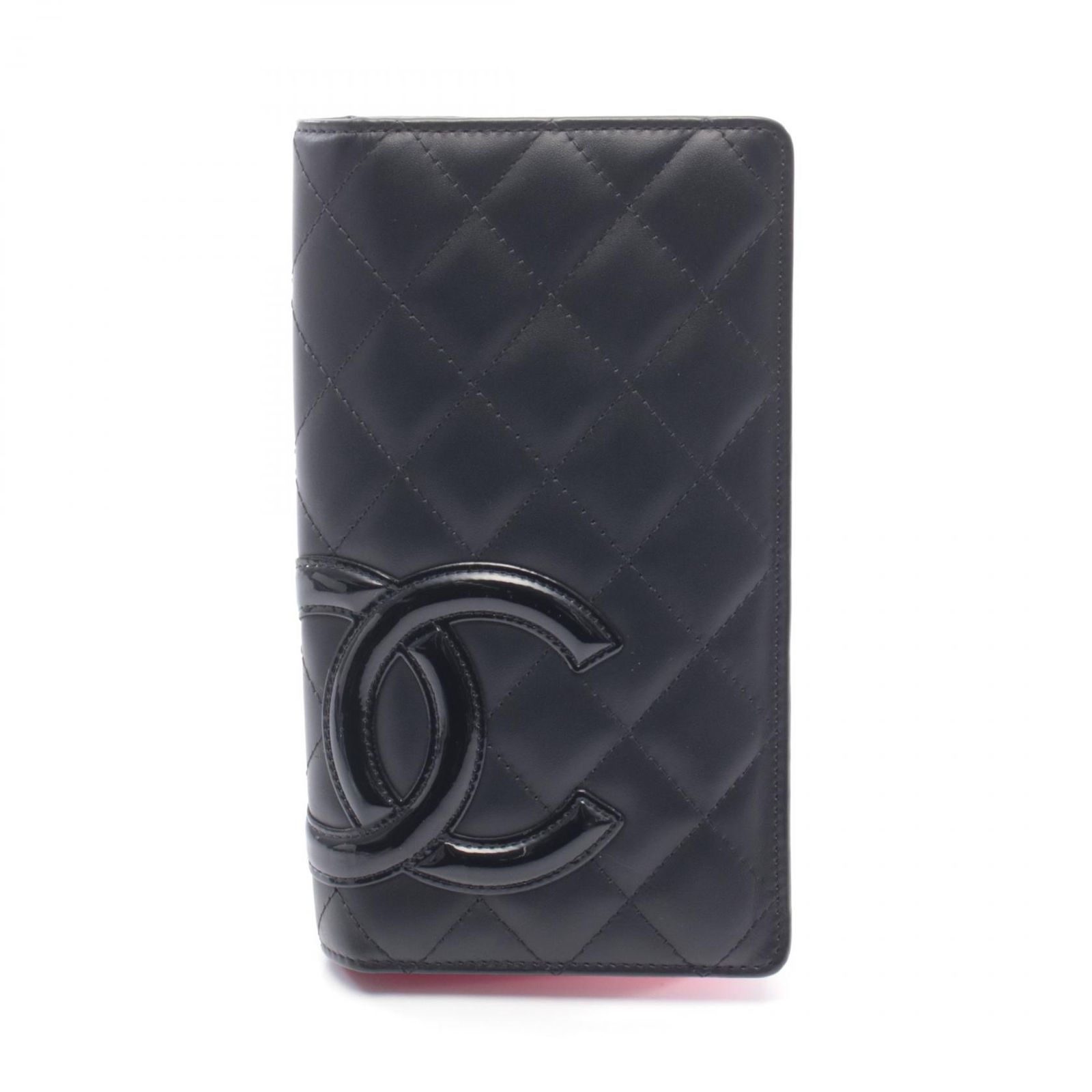 CHANEL シャネル カンボンライン 二つ折り長財布