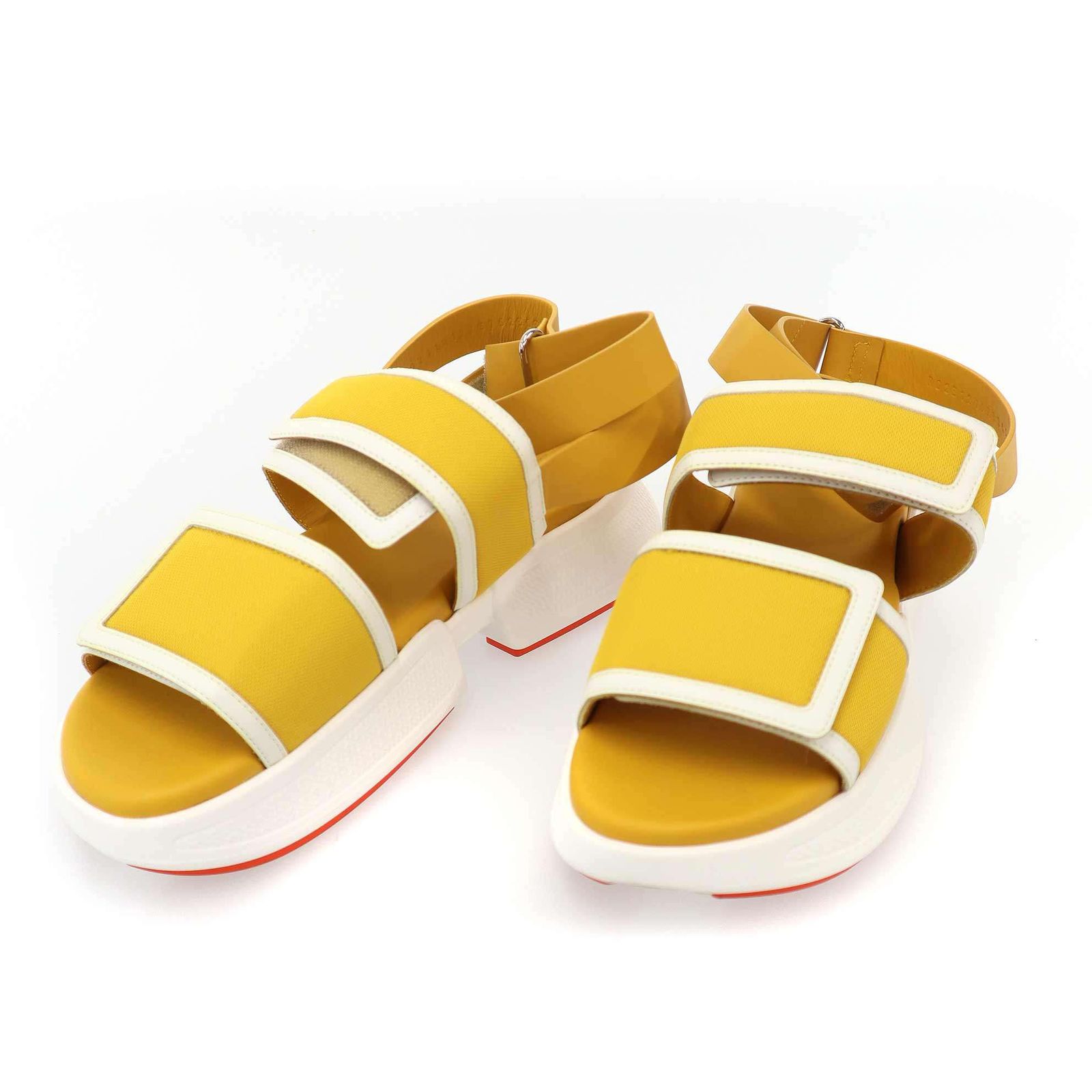 エルメスサンダル HERMES エルメス Geek Sandals ギーク サンダル RG231219Z イエロー