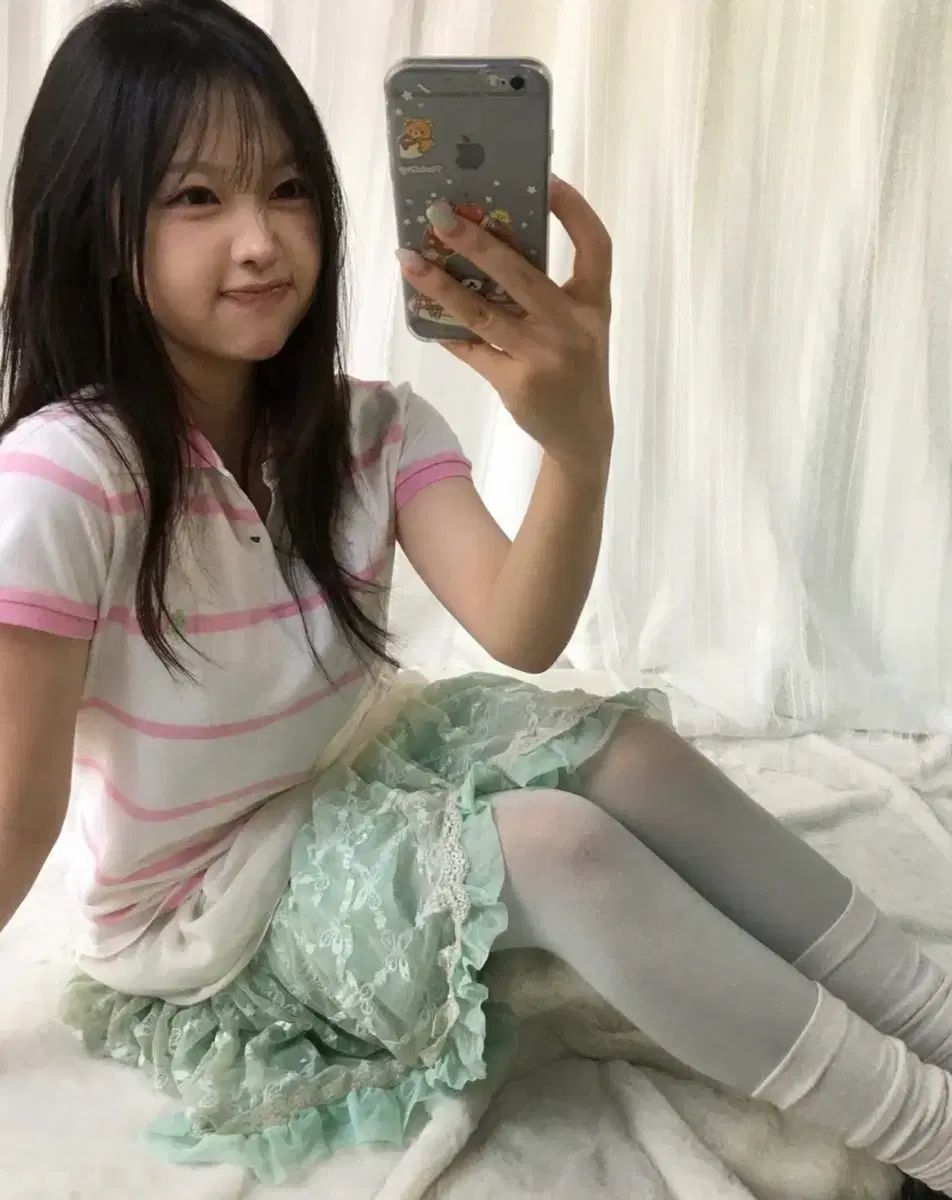 ポロ ヴィンテージ ピンク ストライプ Tシャツ SWINGING SEOUL ミルキコイ ル CANDY 原宿