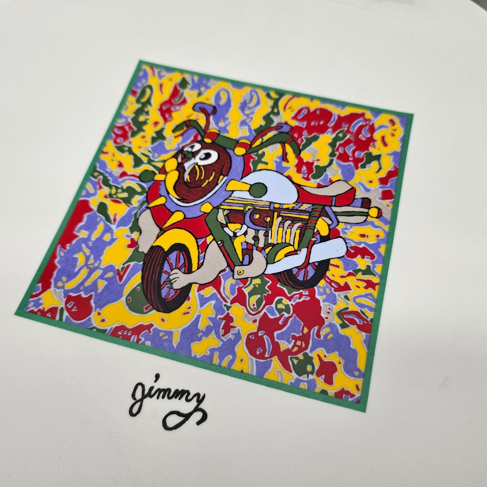 未使用品 ガストオリジナル ジミー大西 絵皿 2点おまとめ 「カブ