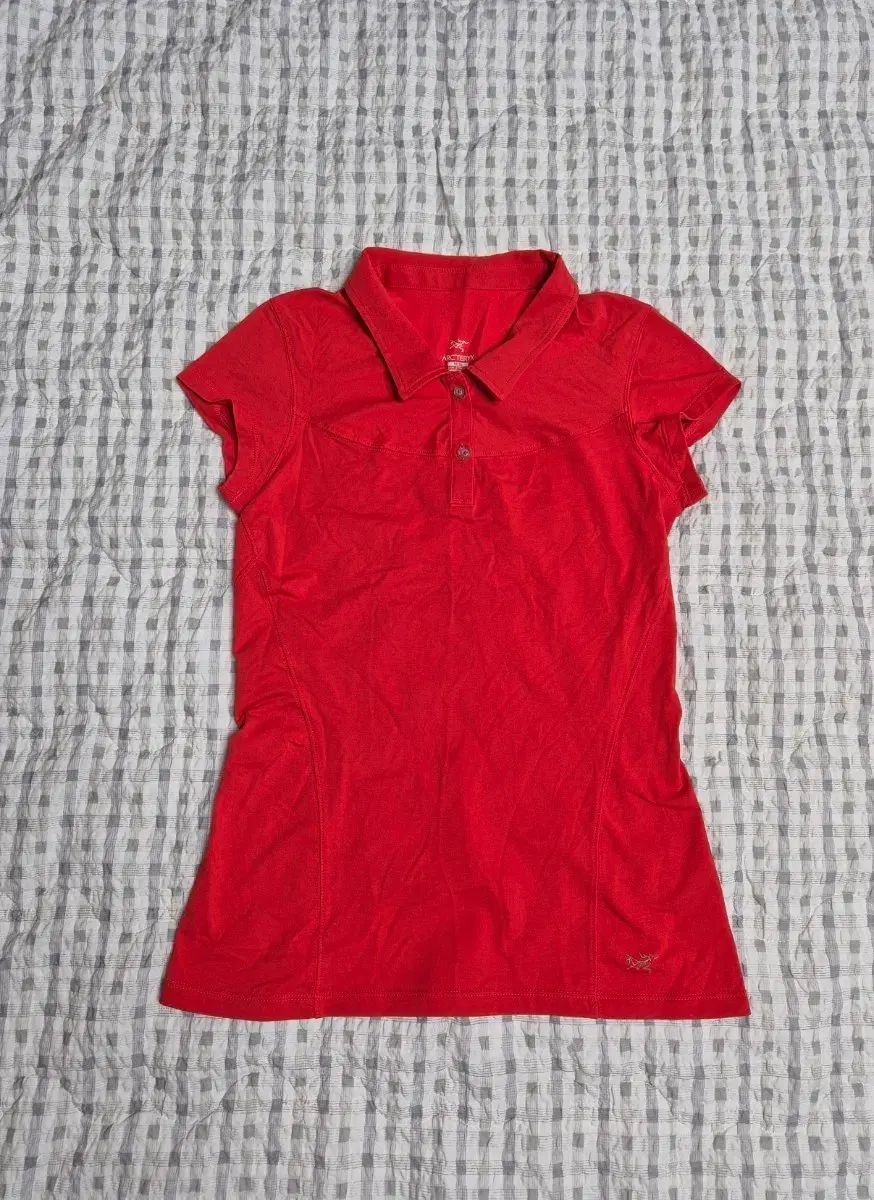 ARC'TERYX アークテリクス レディース レッド ポロ Tシャツ M(90-95)