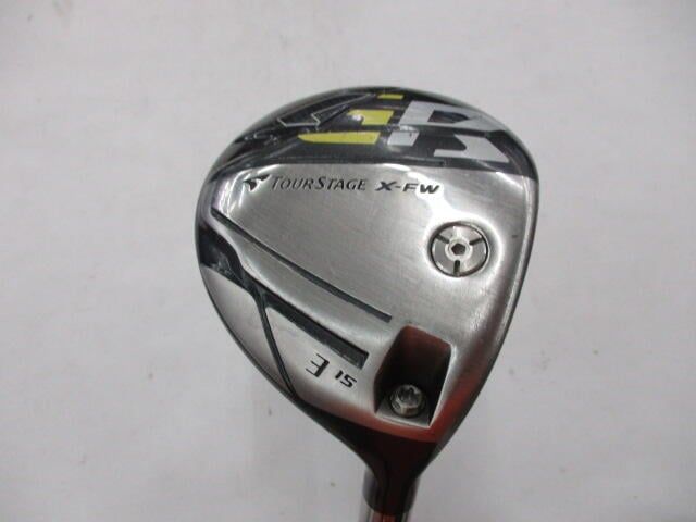 ブリヂストン　ツアーステージ X-FW GR (2014)　15度　ディアマナ W60　Sフレックス　フェアウェイウッド　中古　ゴルフドゥ！高松田村店【最短即日発送】