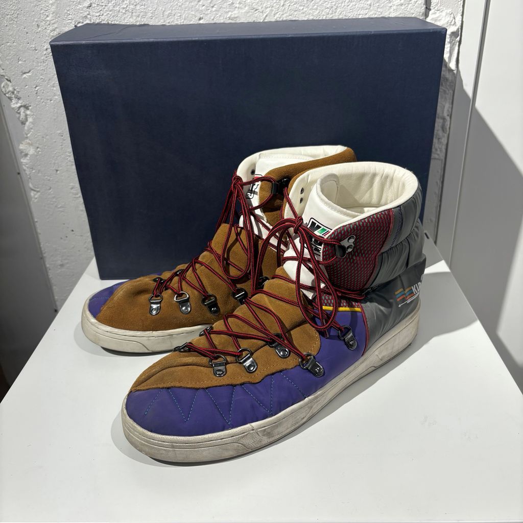 kolor カラー 24SS Paneled Mountain Boots ハイカットスニーカー