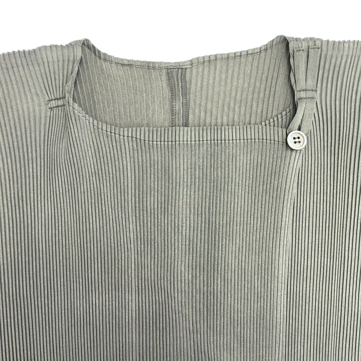 ISSEY MIYAKE イッセイミヤケ プリーツラップデザインカーディガン