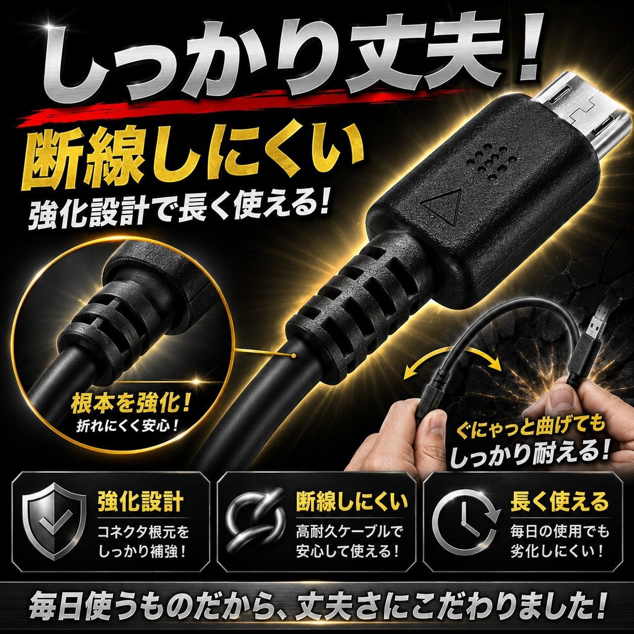 任天堂 3DS 2DS USB 充電器 充電ケーブル 2本 セット 急速充電 高耐久