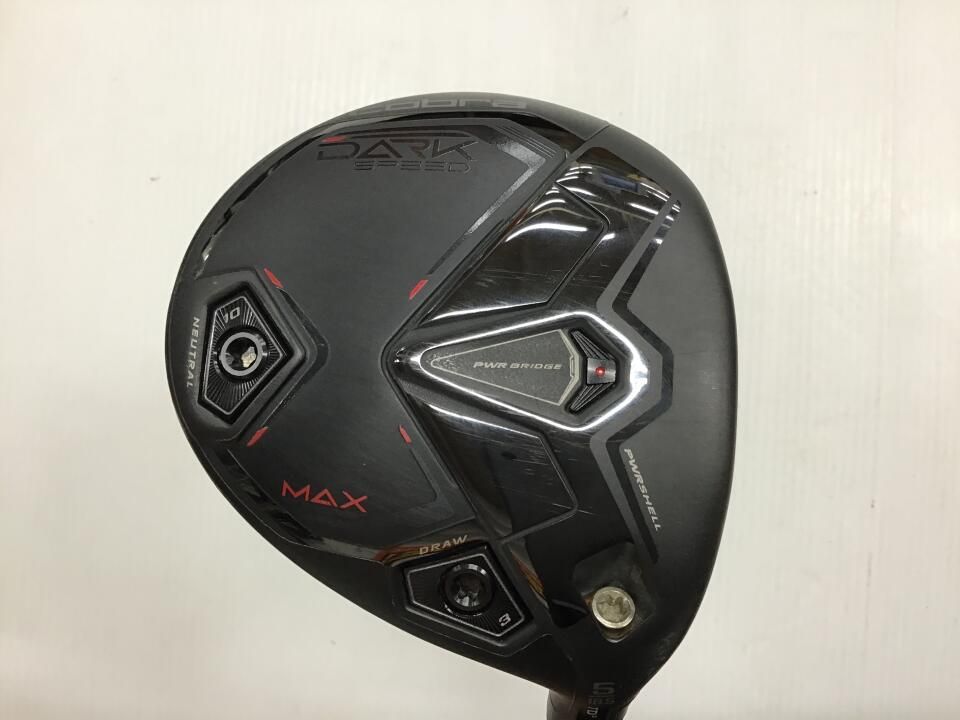 コブラ　DARKSPEED MAX　18.5度　SPEEDER NX for Cobra(DARKSPEED)　SRフレックス　フェアウェイウッド　中古【最短即日発送】