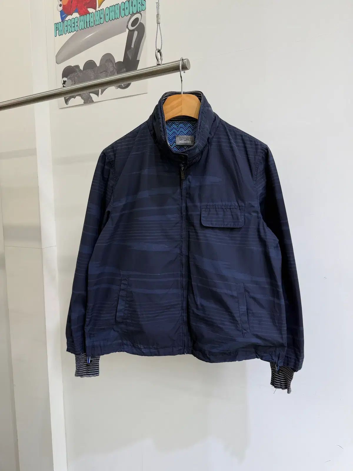 MISSONI SPORT (Made in Italy) ジップアップ ジャケット