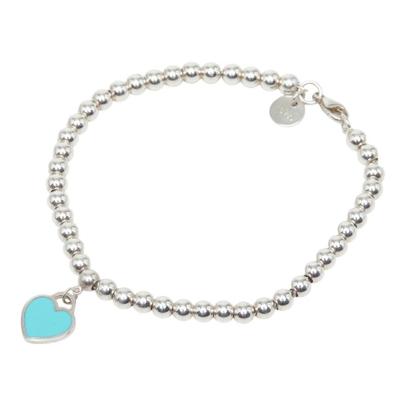 ティファニー リターントゥ ハート ボールチェーン ブレスレット SV925 シルバー レディース TIFFANY&Co.【1-0269385】
