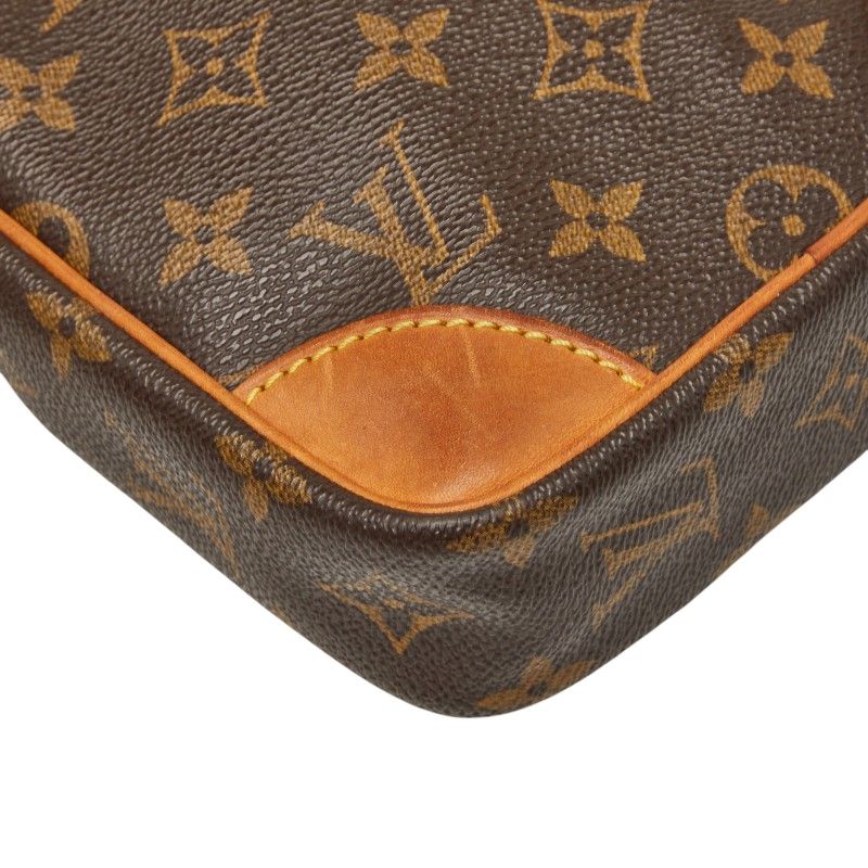 LOUIS VUITTON ルイヴィトン モノグラム ダヌープ ショルダーバッグ ブラウン PVCレザー M45266 SD0041 ルイ ヴィトン モノグラム ダヌーブ 斜め掛け ショルダーバッグ M45266