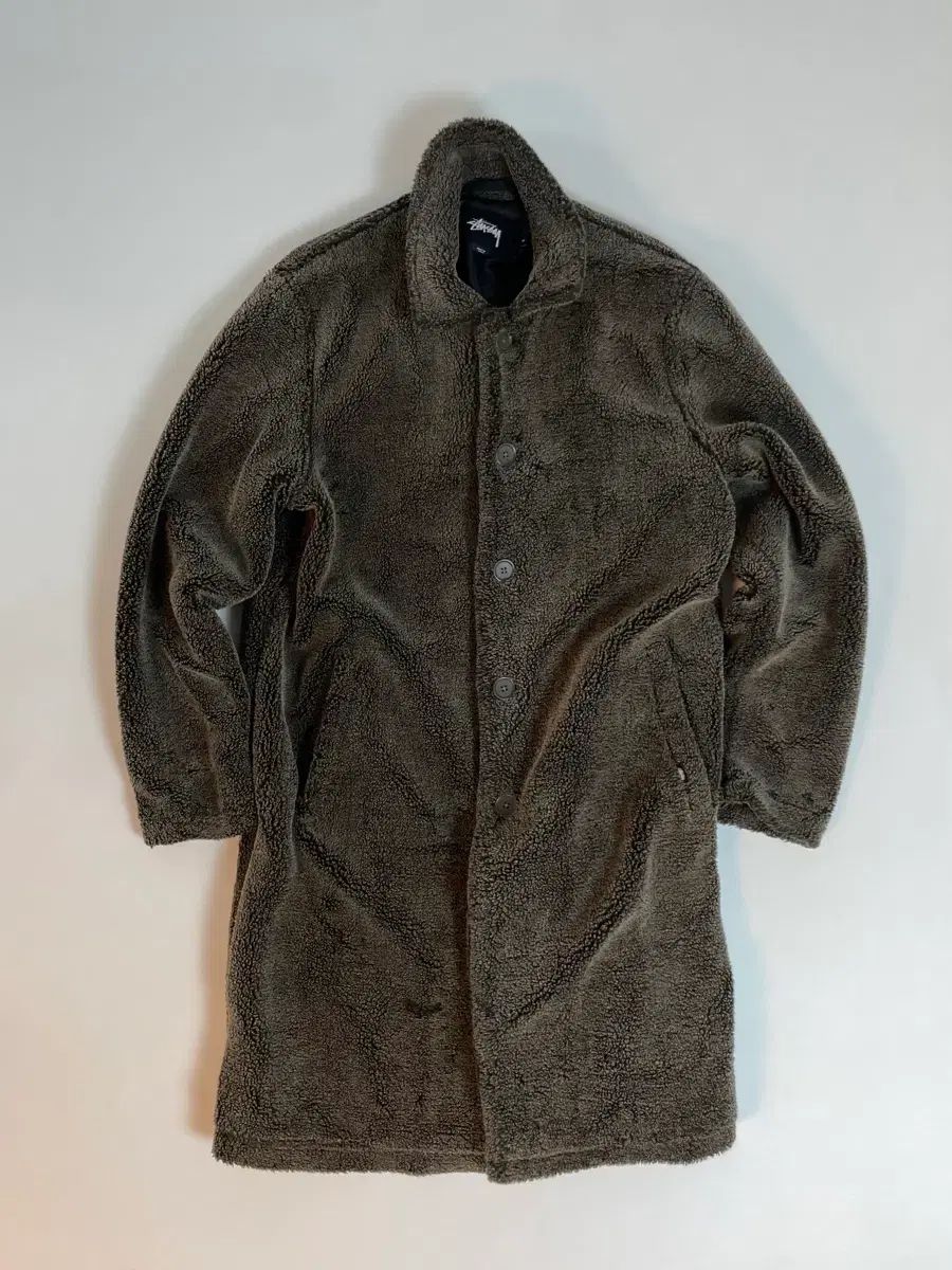 STUSSY フリース コート