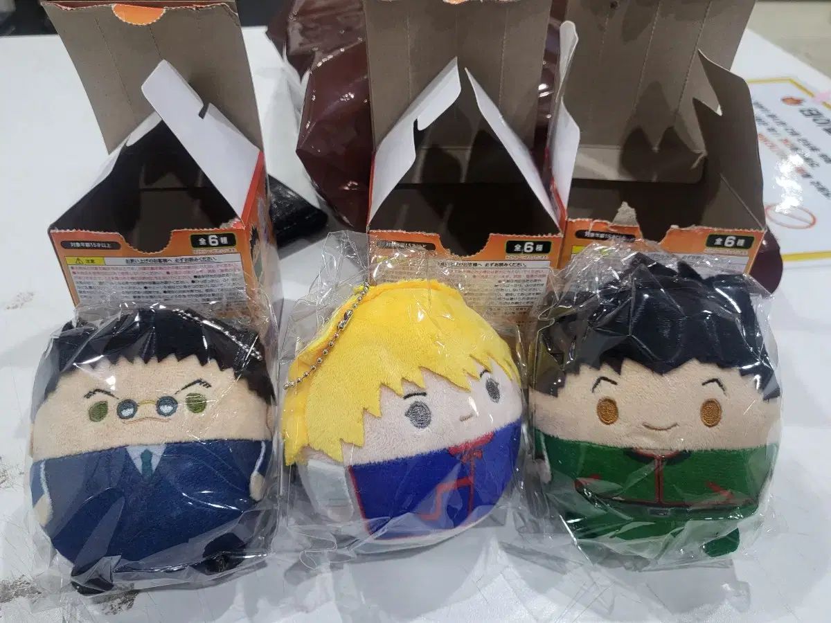 HUNTER×HUNTER ふわコロりん ゴン&クラピカ&レオリオ まとめ 未開封